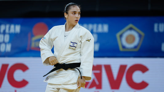 Yali Yahav Stops Georgian Charge to Take Cadet European -52 kg Crown - Image: EJU / European Judo Union