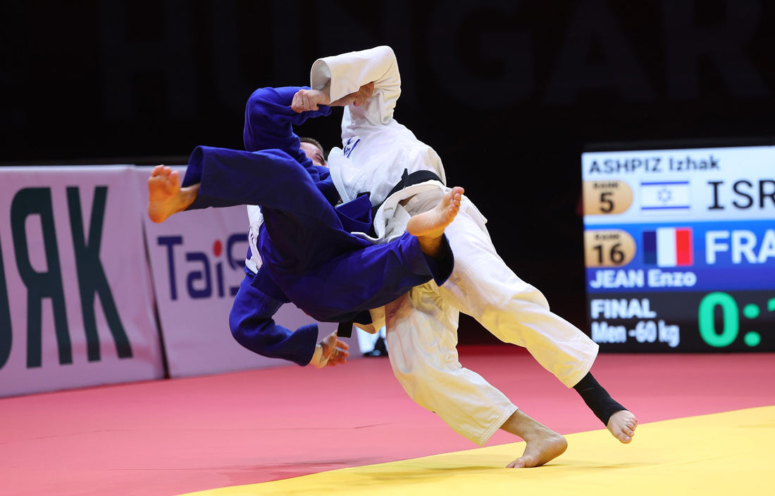 A Counter Delivers Ashpiz’s Budapest Breakthrough - Image: IJF / International Judo Federation