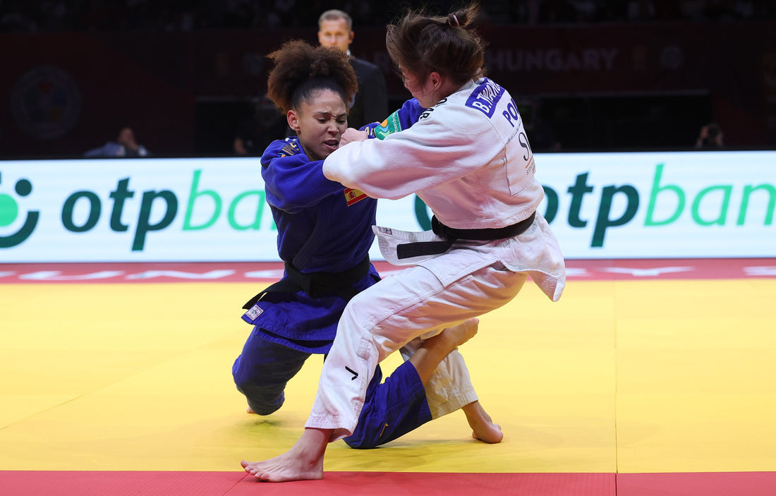 Leiva Sanchez Seals Budapest Triumph with O-uchi-gari - Image: IJF / International Judo Federation