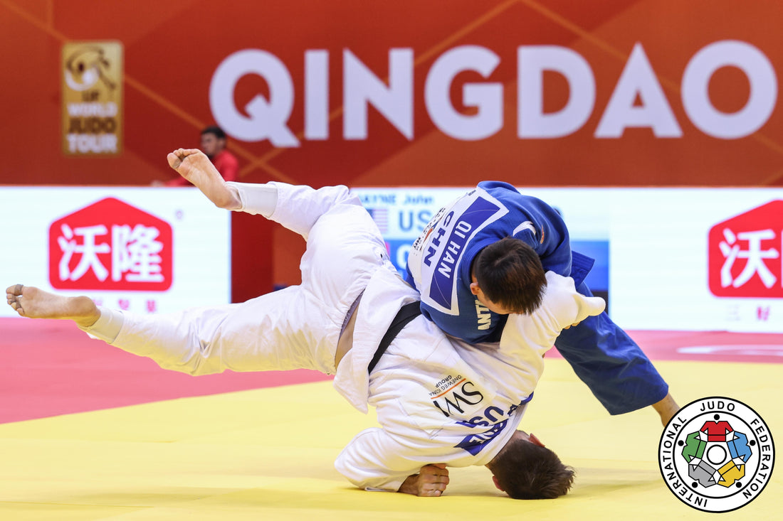 A Fast Ippon and a Bigger Goal: Han Qi’s Home-Tournament Lesson in Qingdao - Image: IJF / International Judo Federation