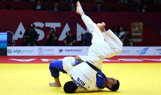Nutfulloev Stays Sharp Under Pressure to Take -66 kg Gold in Astana - Image: IJF / International Judo Federation