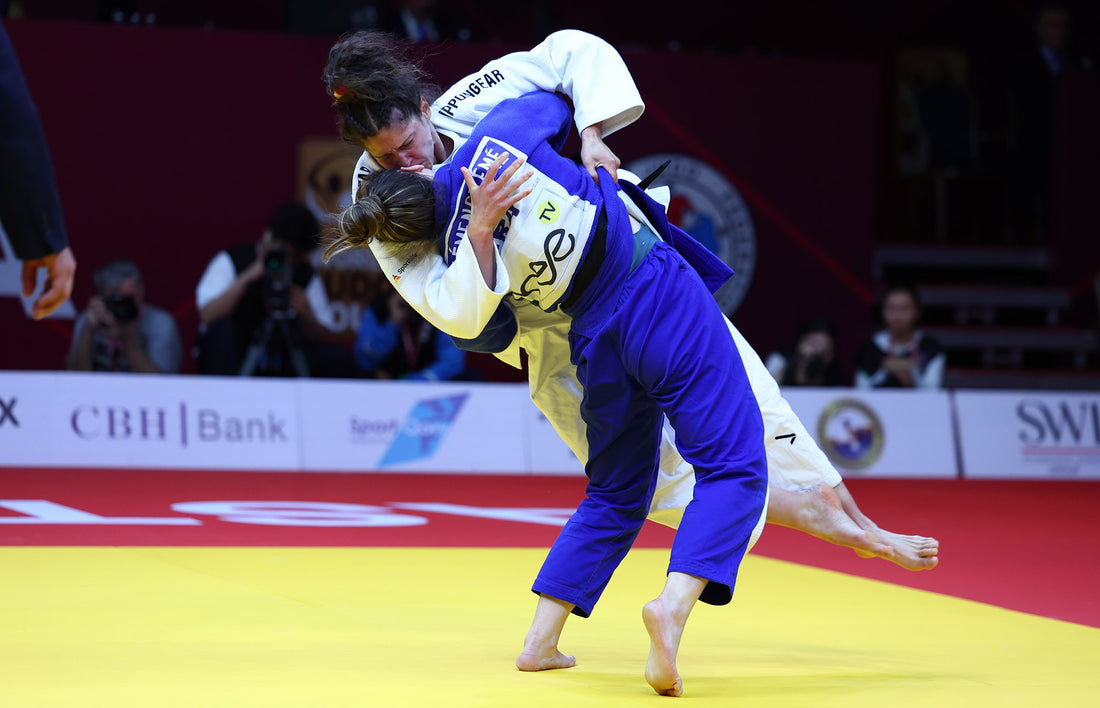 Clémence Eme Seizes Gold in Kazakhstan After Reading the Final Perfectly - Image: IJF / International Judo Federation