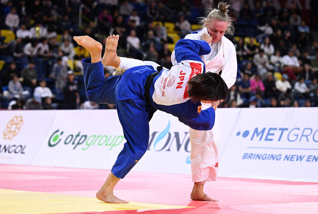 Shiho Tanaka edges a tense -70 kg final in Ulaanbaatar - Image: IJF / International Judo Federation
