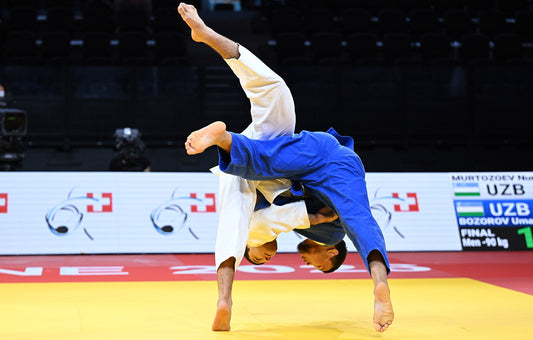 Bozorov’s Ippon Counter Seals -90 kg Gold in Lausanne - Image: IJF / International Judo Federation