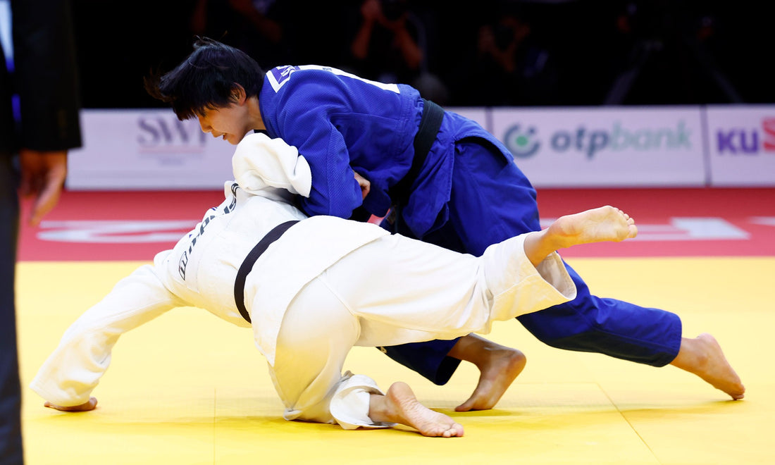 Funakubo Finds the Answer on the Ground in Hungary - Image: IJF / International Judo Federation