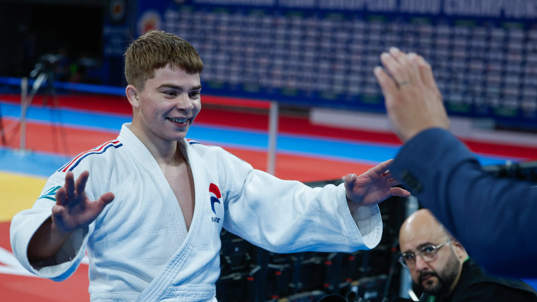 Jules Back seizes his moment as France finds another Prague spark - Image: EJU / European Judo Union