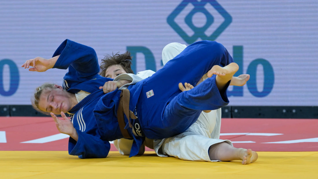 Neža Hladnik flips the -70 kg story and carries Slovenia into the final - Image: EJU / European Judo Union