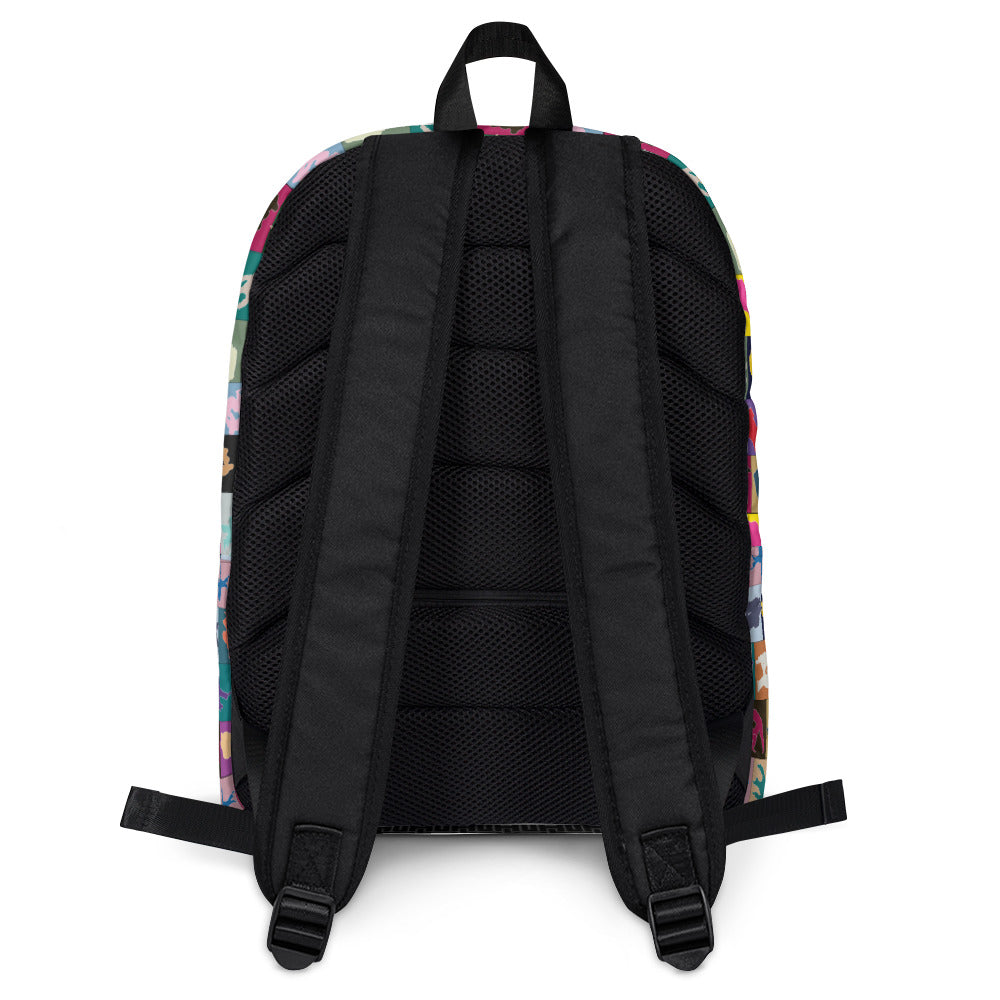 Backpack "Colorful Judo Squares"