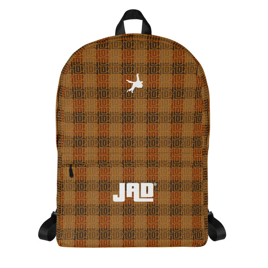 Backpack "JAD Pattern Brown"