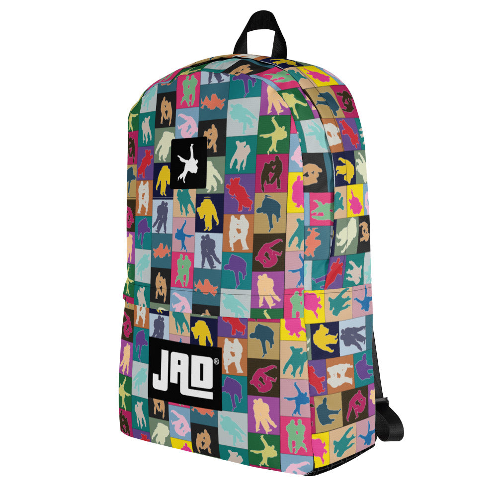 Backpack "Colorful Judo Squares"