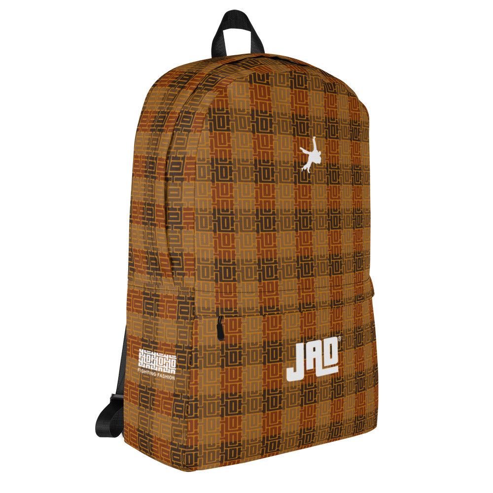 Backpack "JAD Pattern Brown"