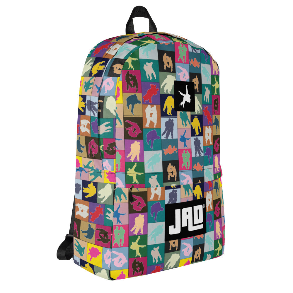 Backpack "Colorful Judo Squares"