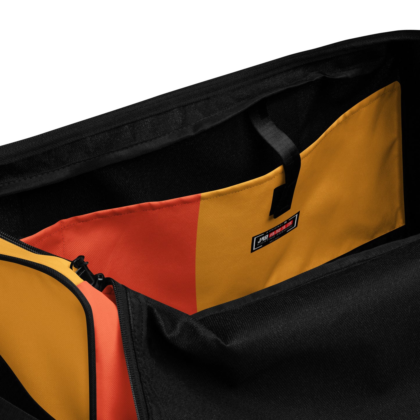 Duffle bag "Orange is the new Yellow"