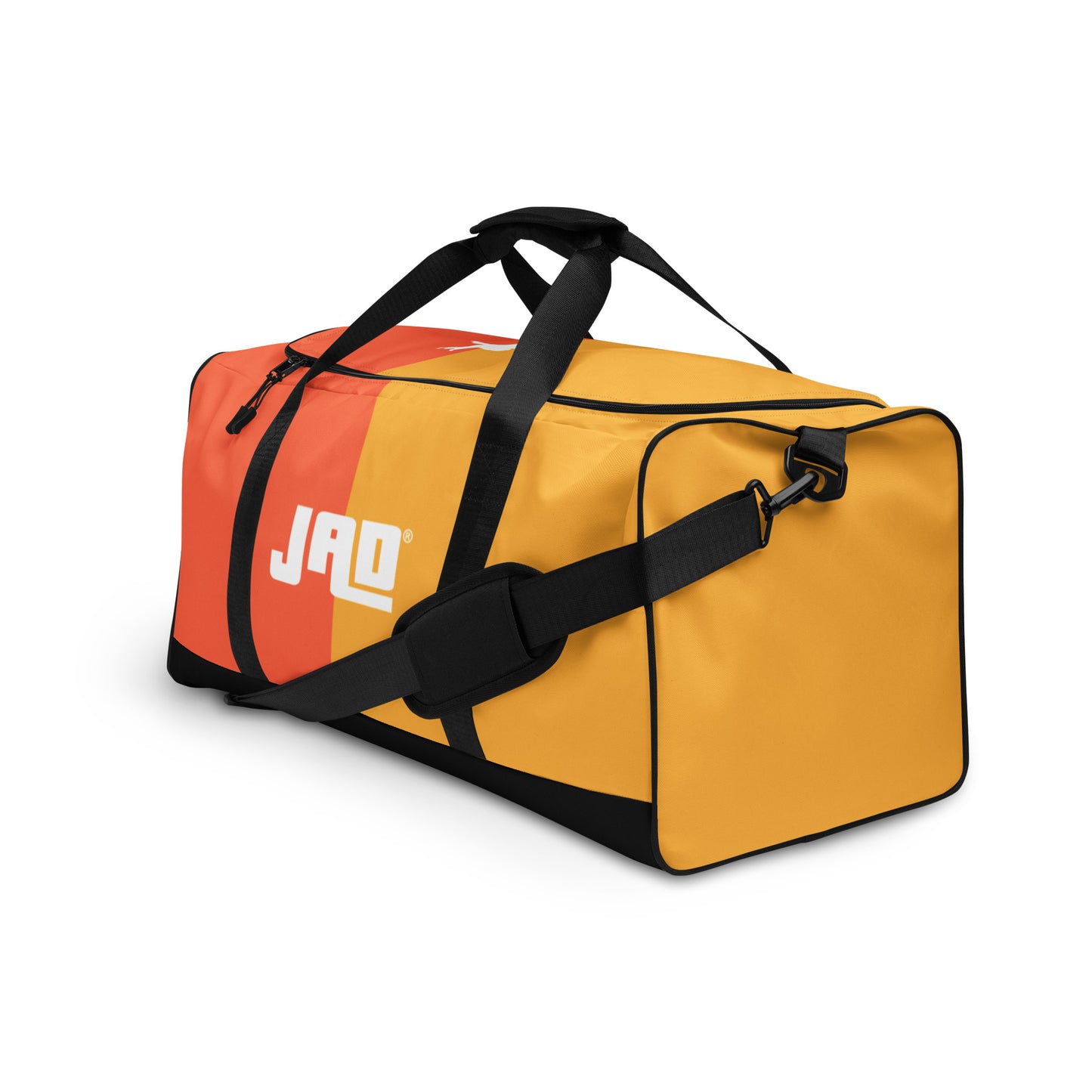 Duffle bag "Orange is the new Yellow"