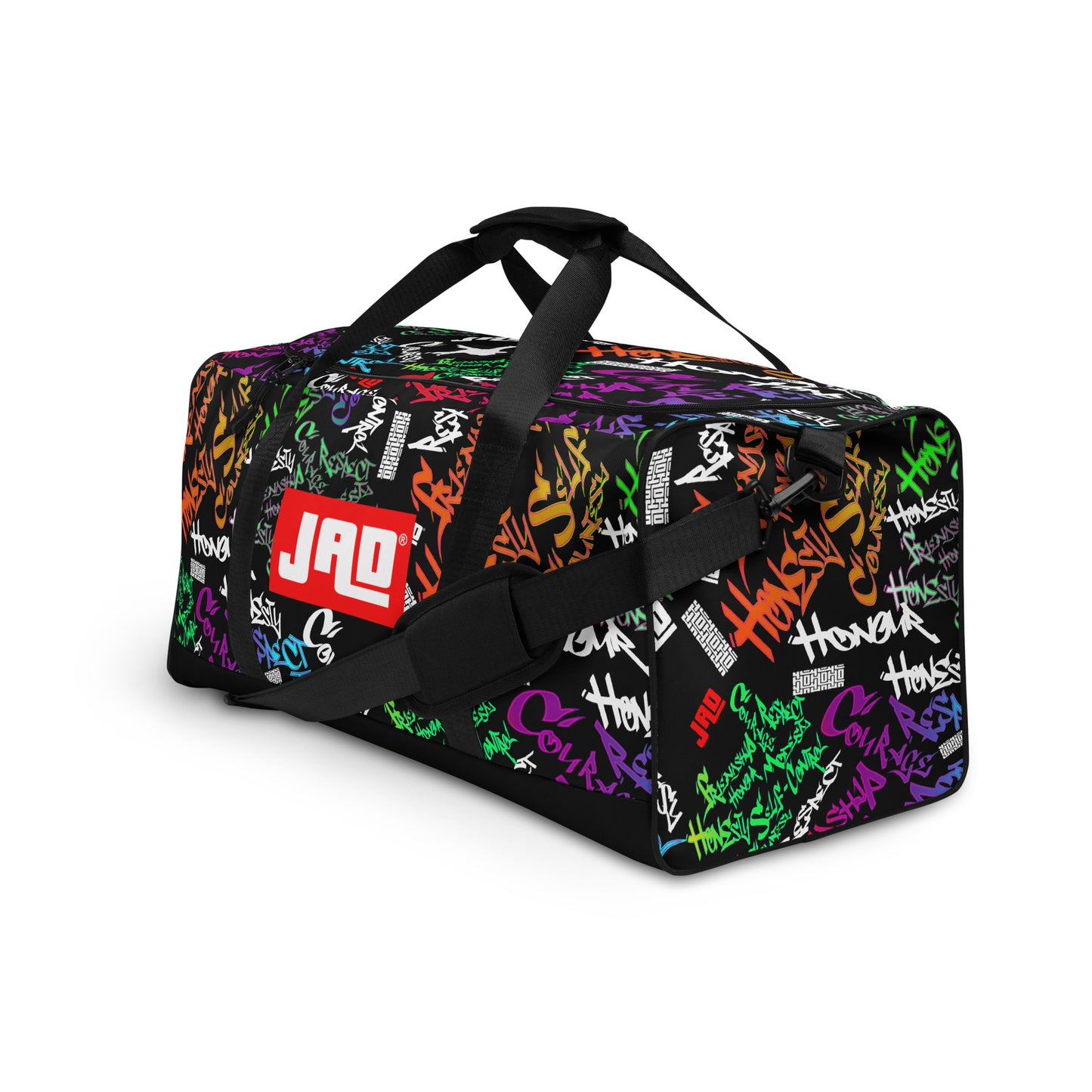 Duffle bag "Colorful Combat Values Graffiti Style"