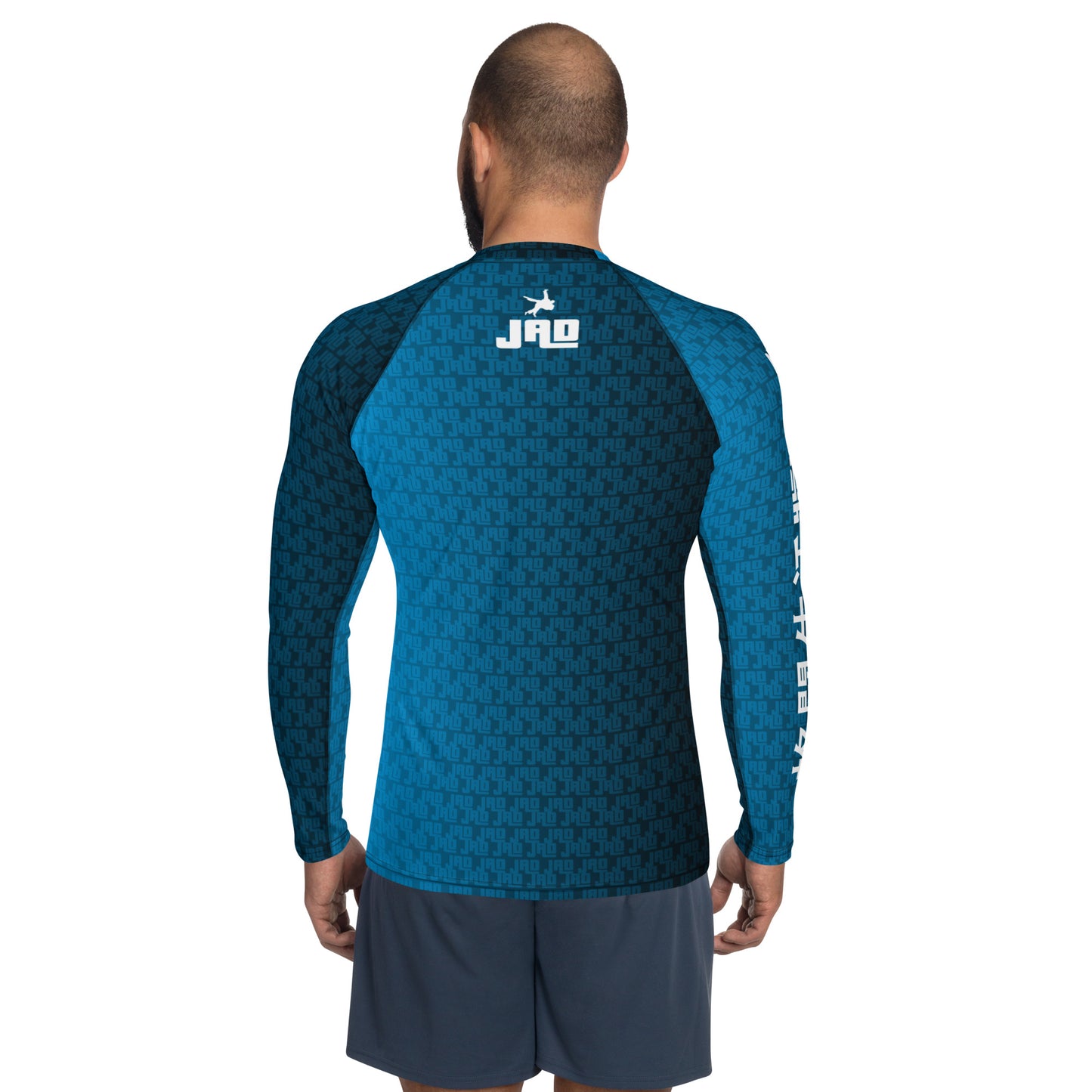 Ultimate Rash Guard 'Shadow Fighter Blue' | JAD®