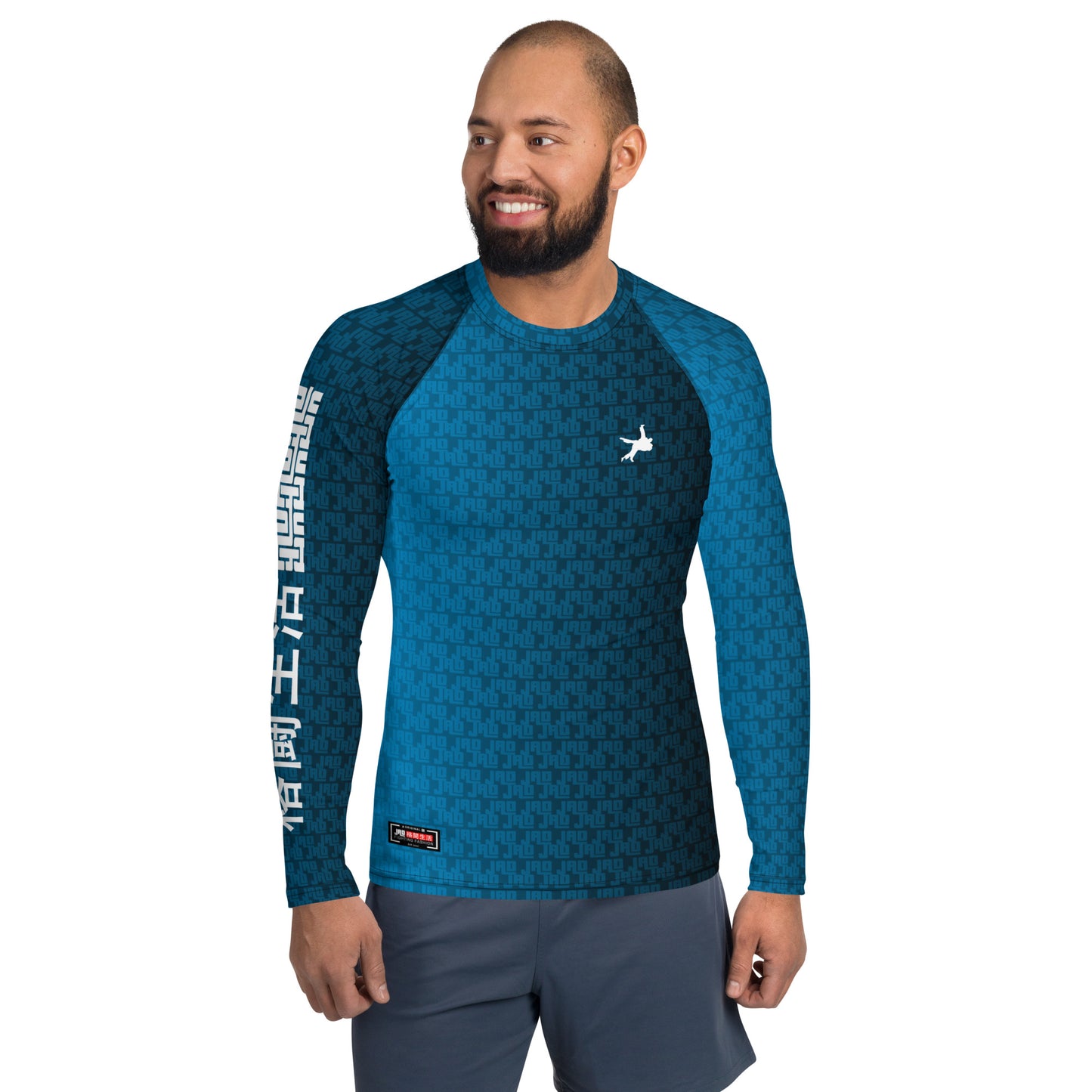 Ultimate Rash Guard 'Shadow Fighter Blue' | JAD®