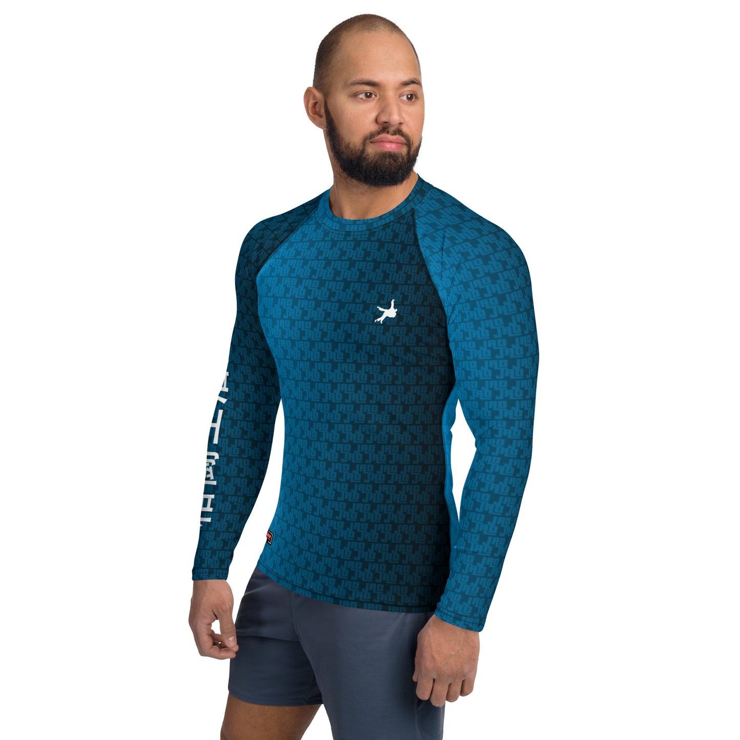 Ultimate Rash Guard 'Shadow Fighter Blue' | JAD®