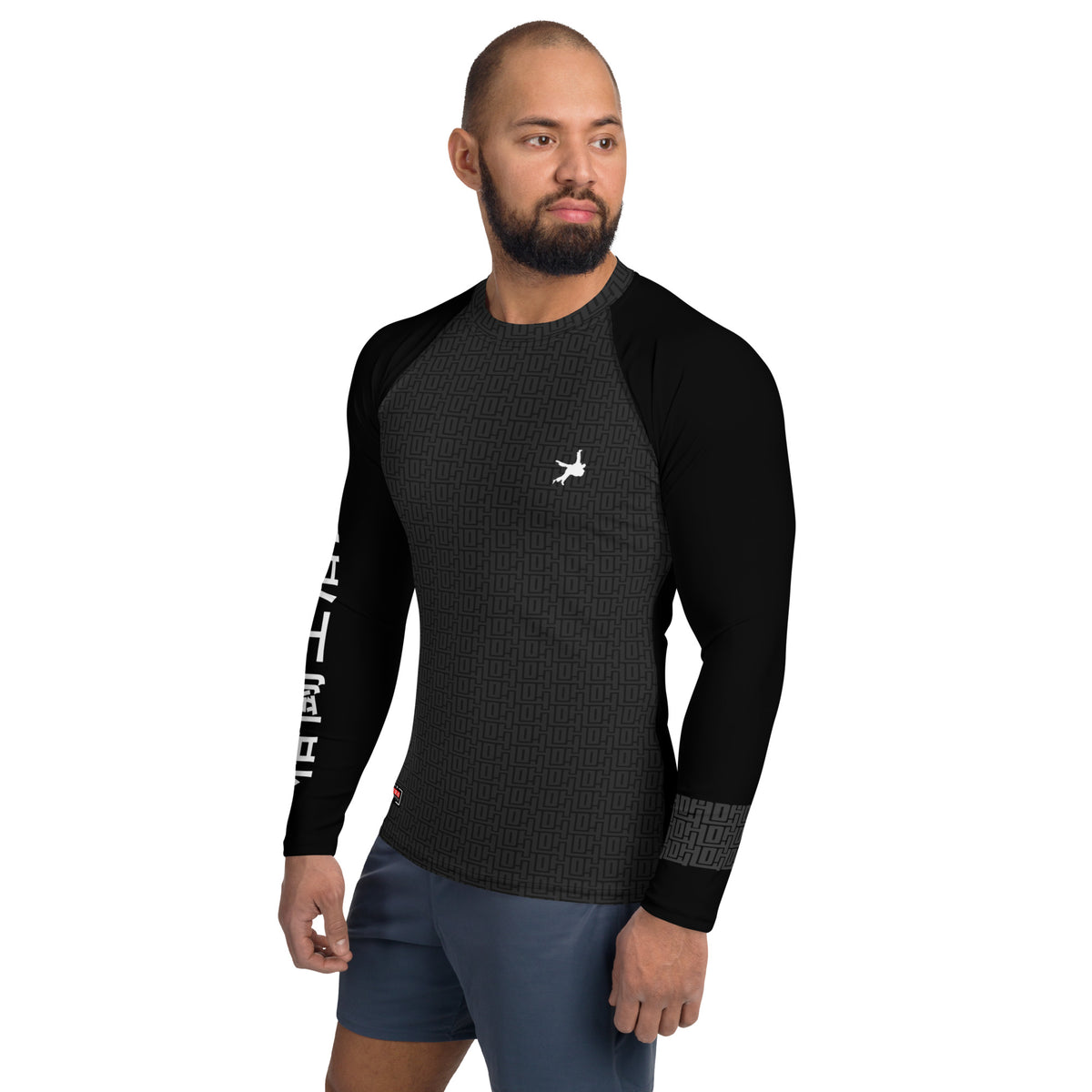 Fight Rash Guard Ultimate Rash Guard 'Black Fighter' | JAD® – JADSports