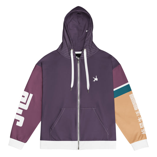 Zip Hoodie 'Purple Dream' | JAD®