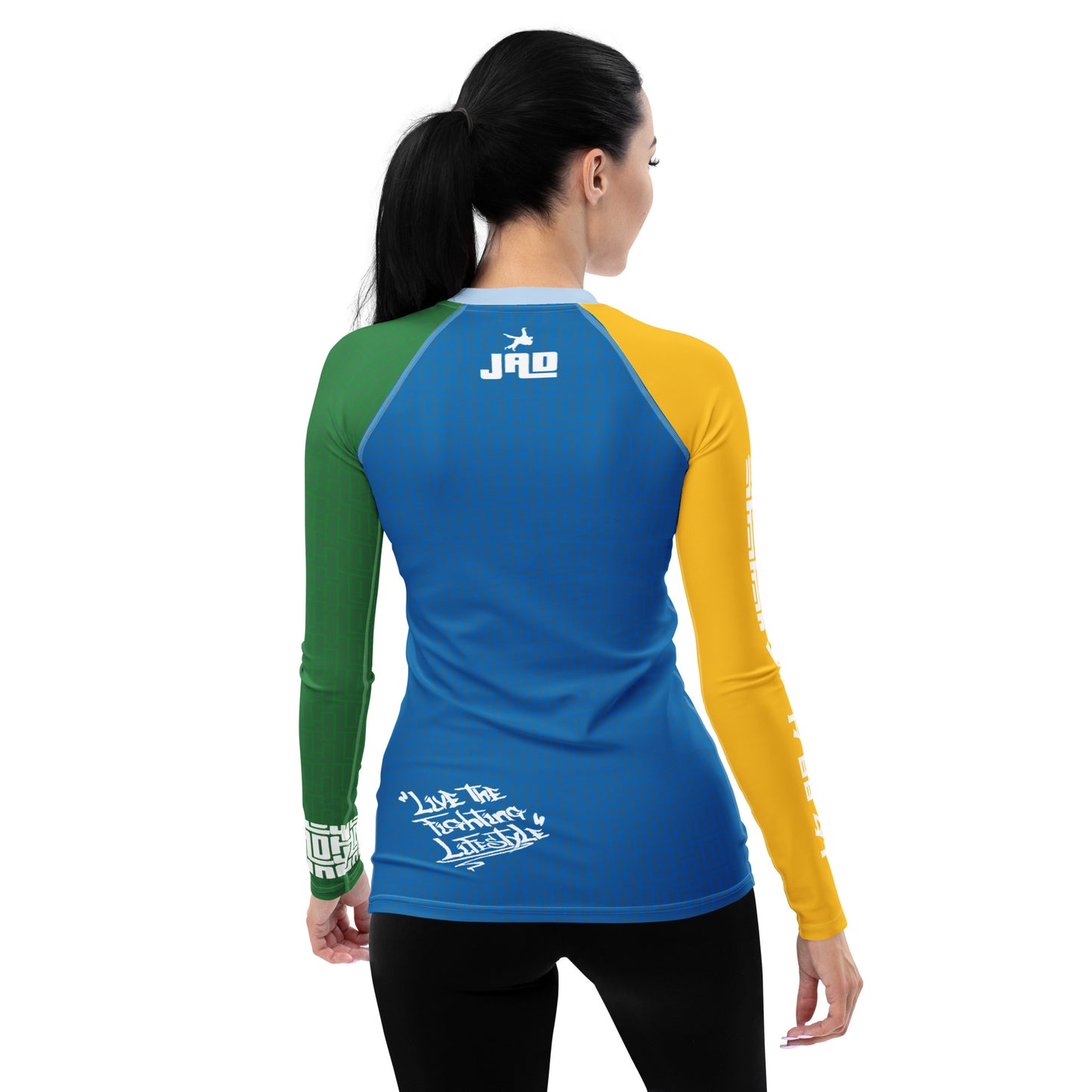 Ultimate Women's Rash Guard 'Colorful Fighting Style' | JAD®