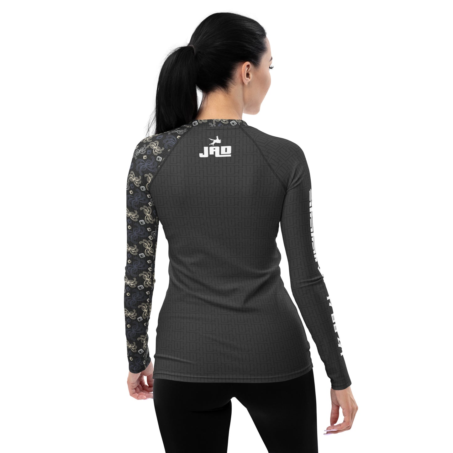 Ultimate Women's Rash Guard 'Elegant Fighting Style' | JAD®