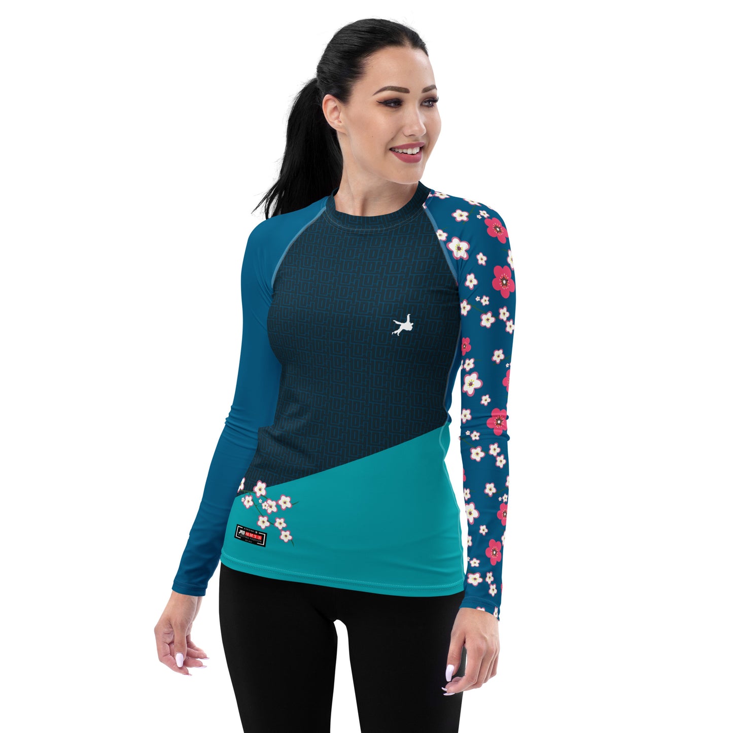 Ultimate Women's Rash Guard 'Fighting Lady Blue' | JAD®