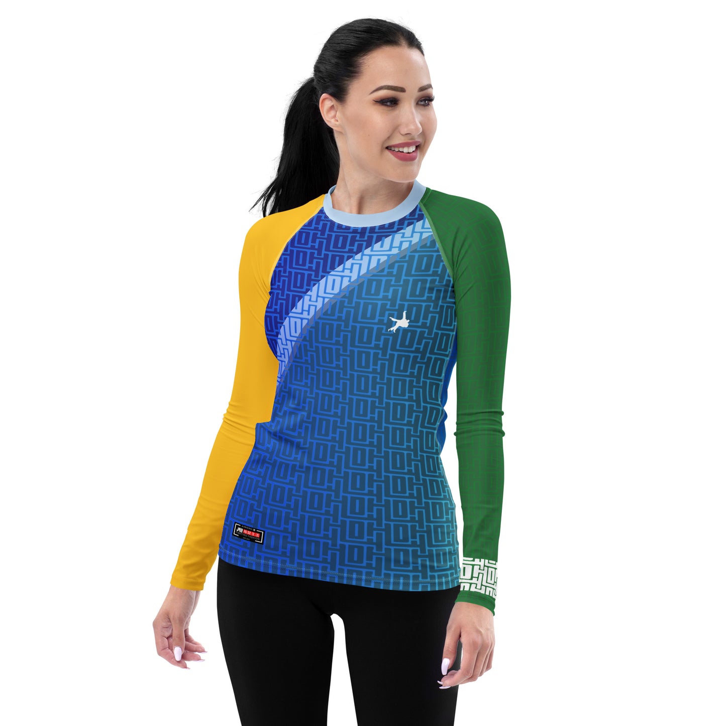 Ultimate Women's Rash Guard 'Colorful Fighting Style' | JAD®