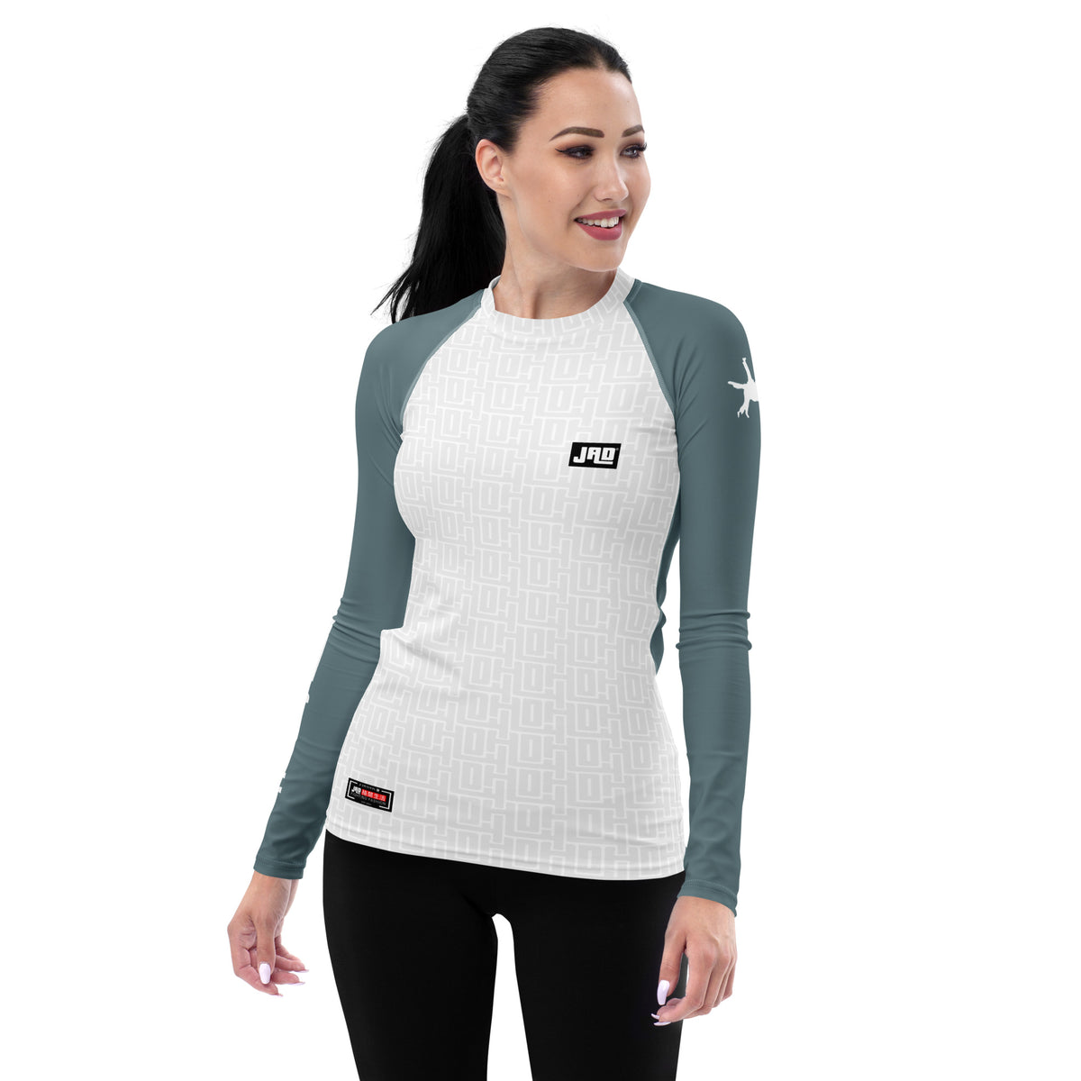 Ultimate Women's Rash Guard 'Athletic Harmony' | JAD® – JADSports