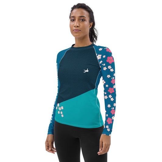 Ultimate Frauen Rash Guard 'Fighting Lady Blue' | JAD®