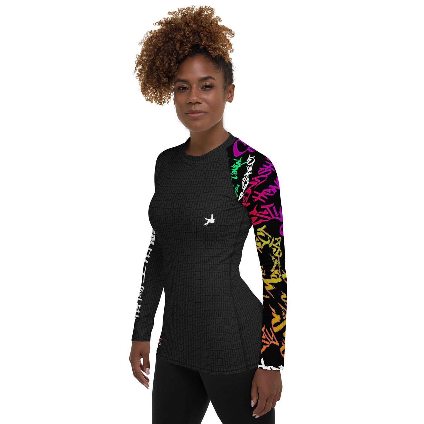 Ultimate Women's Rash Guard 'Fighting Values Sleeve' | JAD®