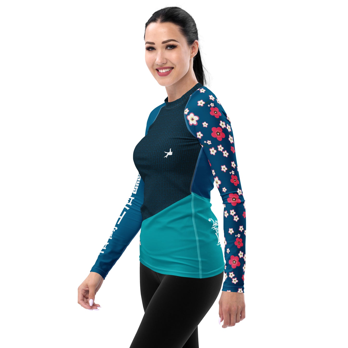 Ultimate Women's Rash Guard 'Fighting Lady Blue' | JAD®