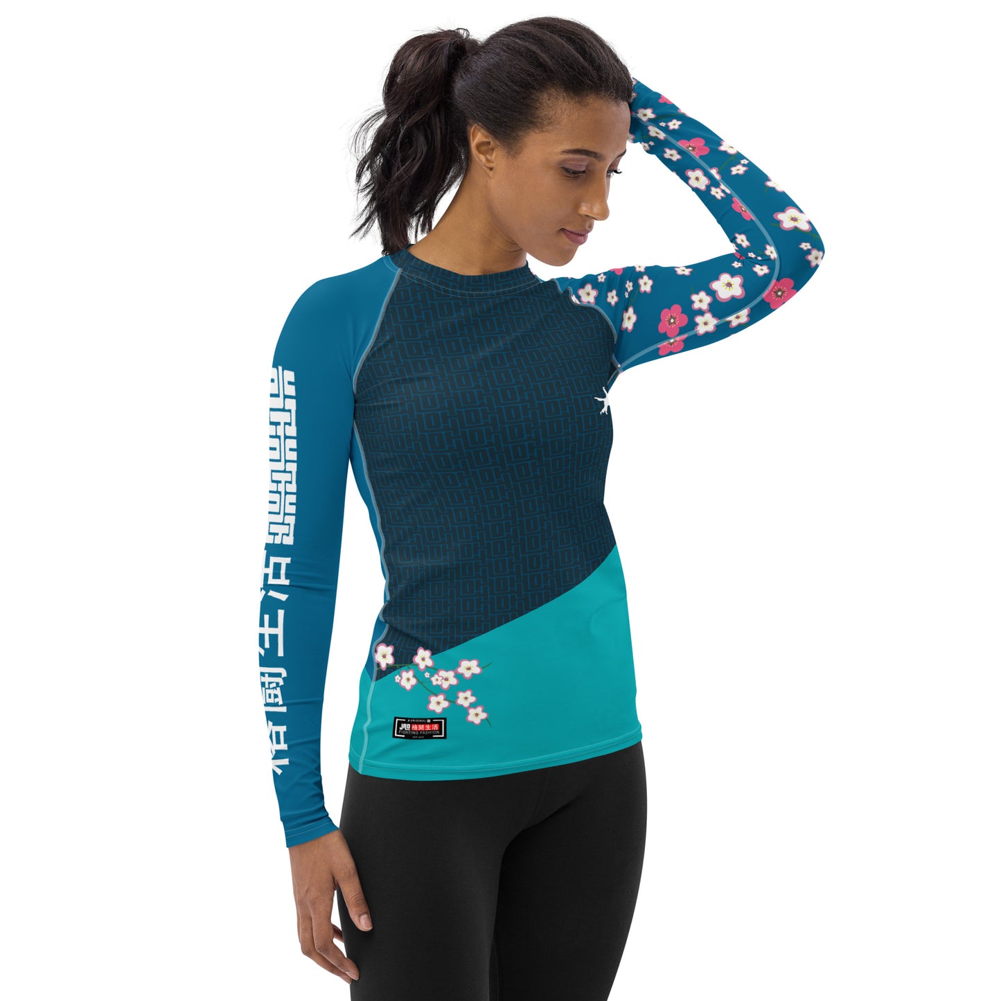 Ultimate Frauen Rash Guard 'Fighting Lady Blue' | JAD®