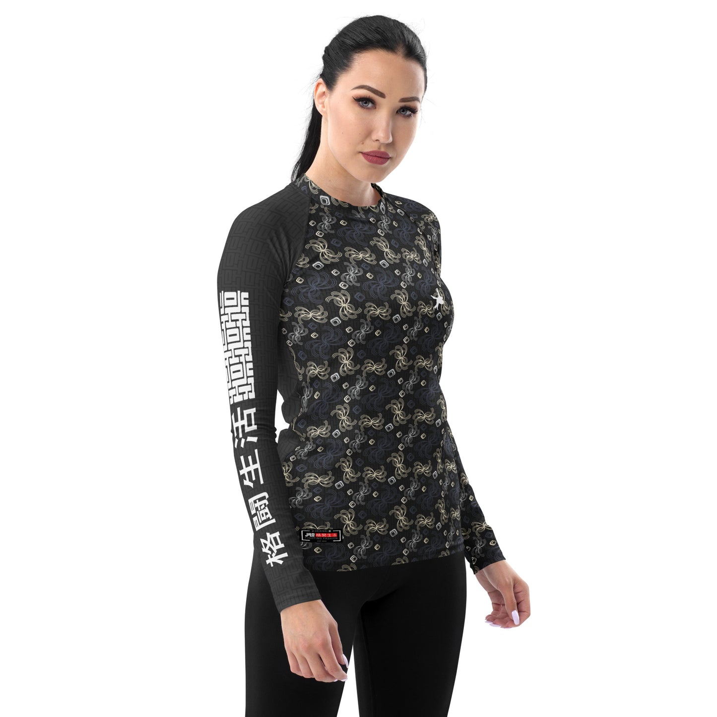 Ultimate Women's Rash Guard 'Elegant Fighting Style' | JAD®