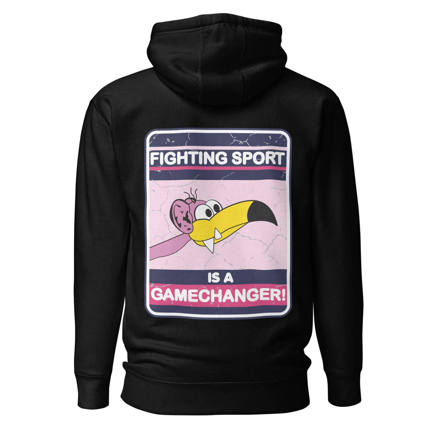 Hoodie 'FLAMINGO - Fighting Sport is a Gamechanger' | JAD®