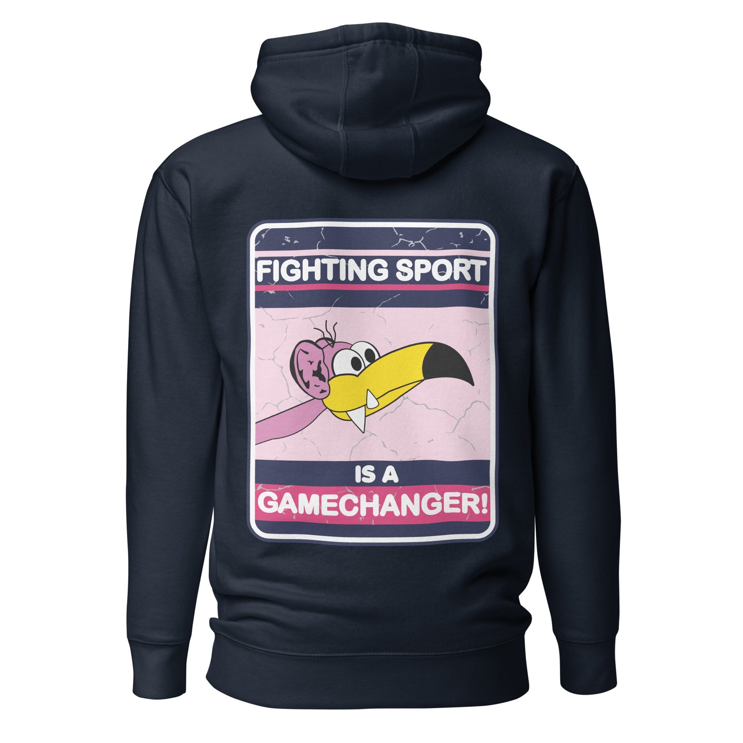 Hoodie 'FLAMINGO - Fighting Sport is a Gamechanger' | JAD®