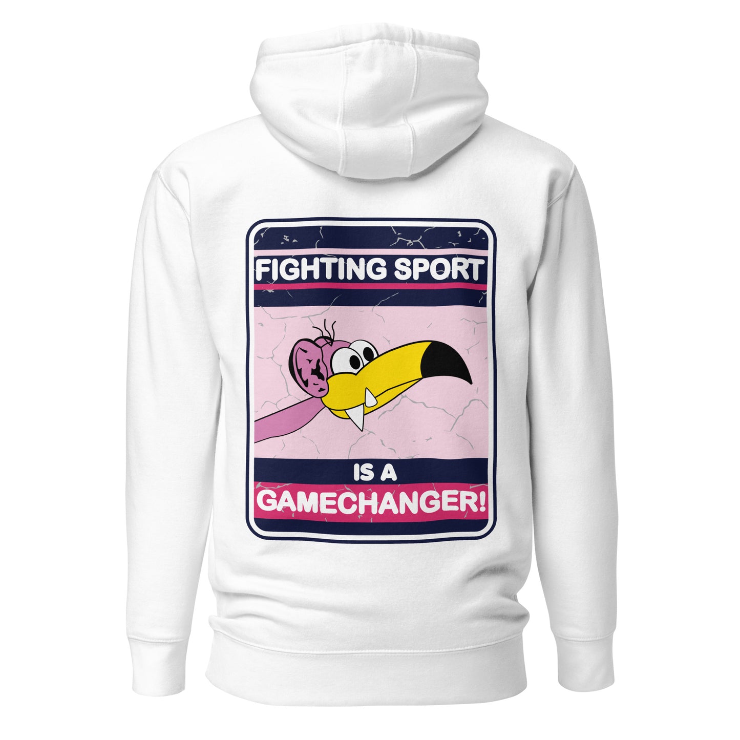 Hoodie 'FLAMINGO - Fighting Sport is a Gamechanger' | JAD®