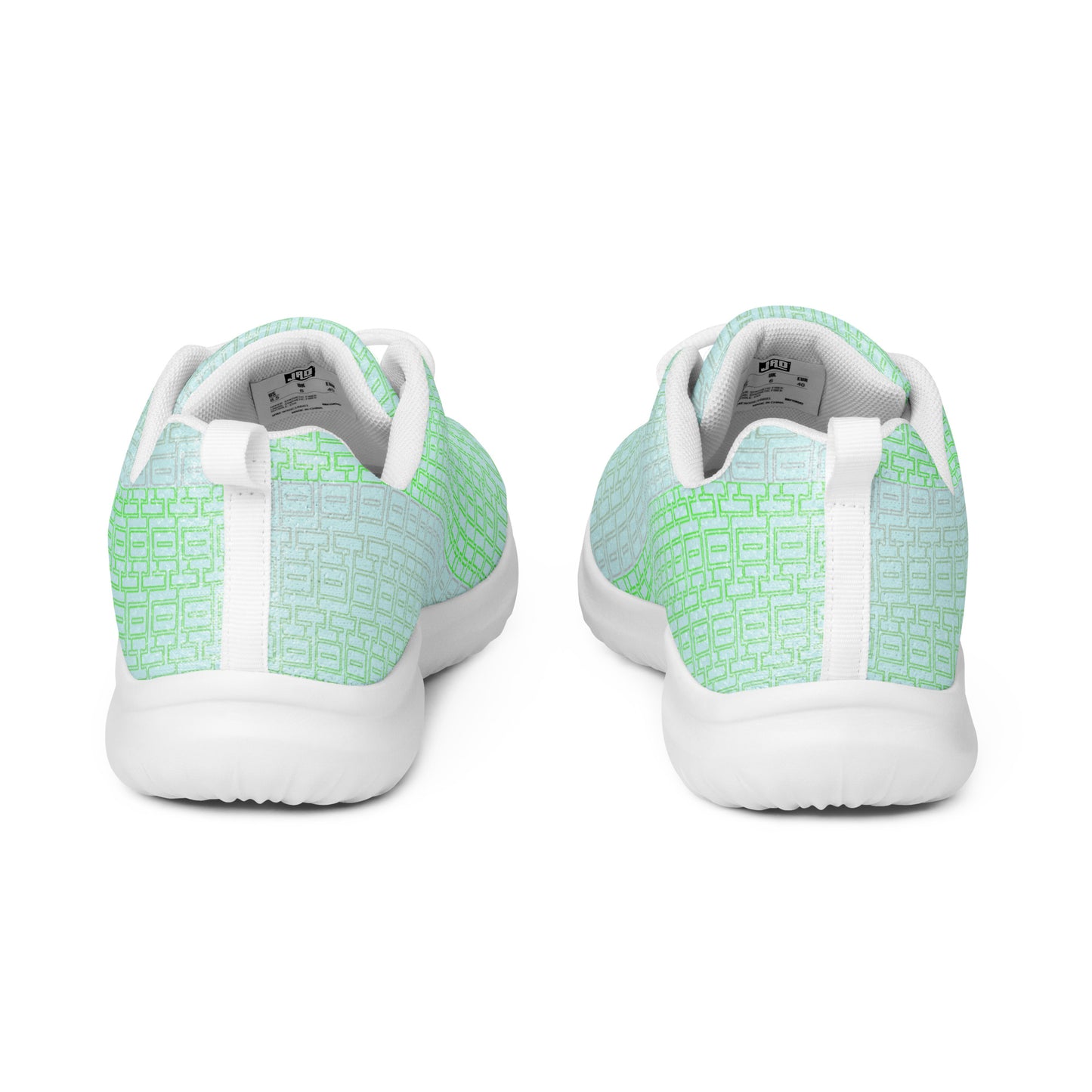 Women’s athletic shoes "Fresh Green JAD Pattern"