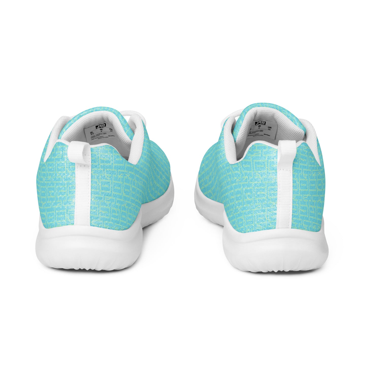 Women’s athletic shoes "Fresh Blue JAD Pattern"