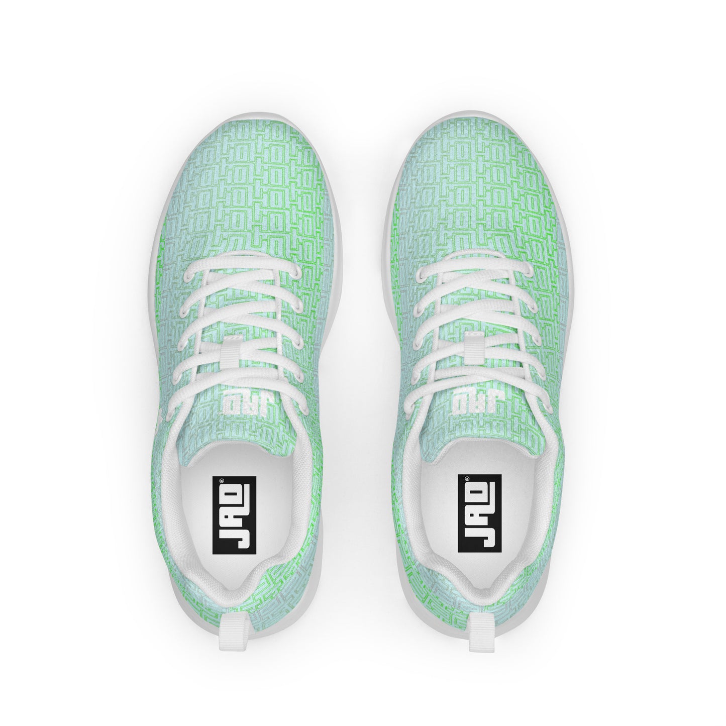 Women’s athletic shoes "Fresh Green JAD Pattern"