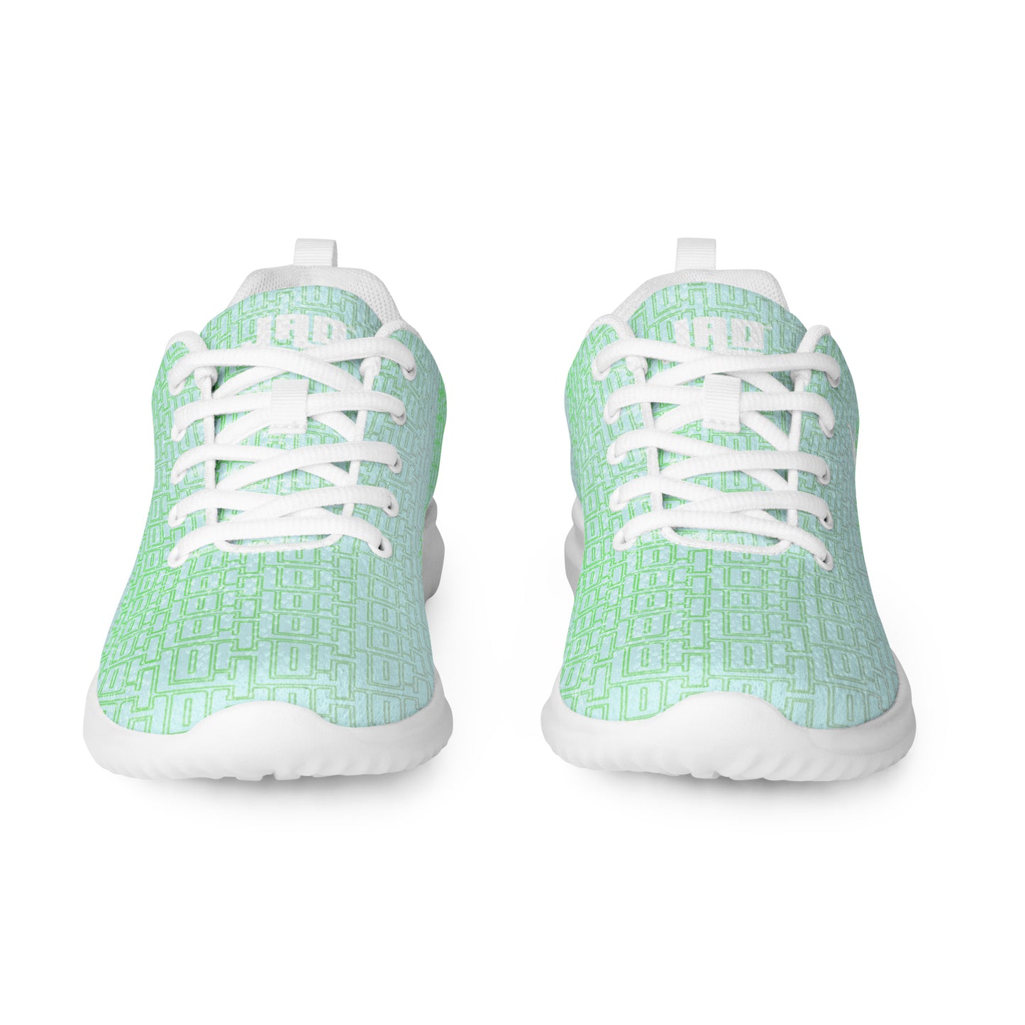 Women’s athletic shoes "Fresh Green JAD Pattern"