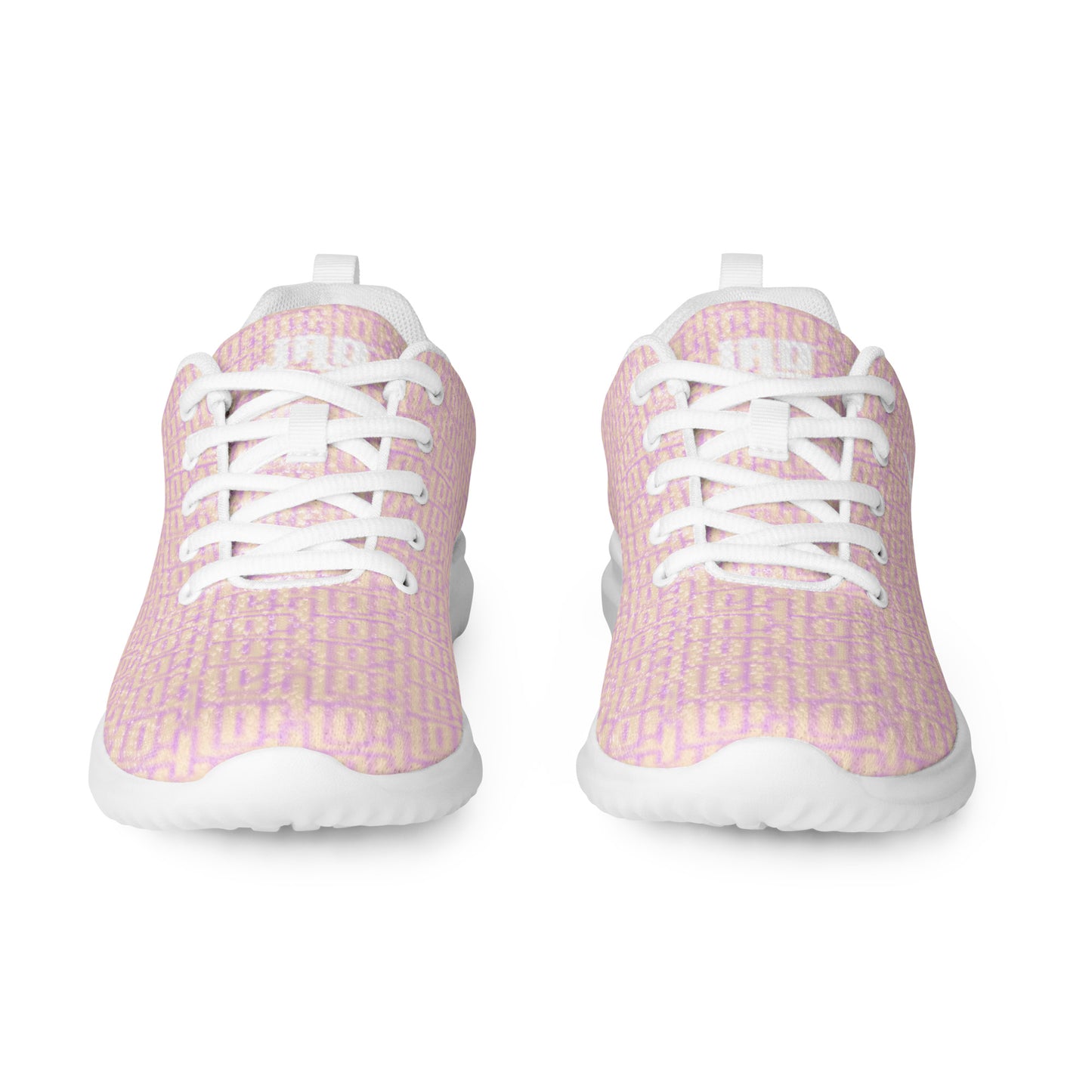 Women’s athletic shoes "Pink/Yellow JAD Pattern"