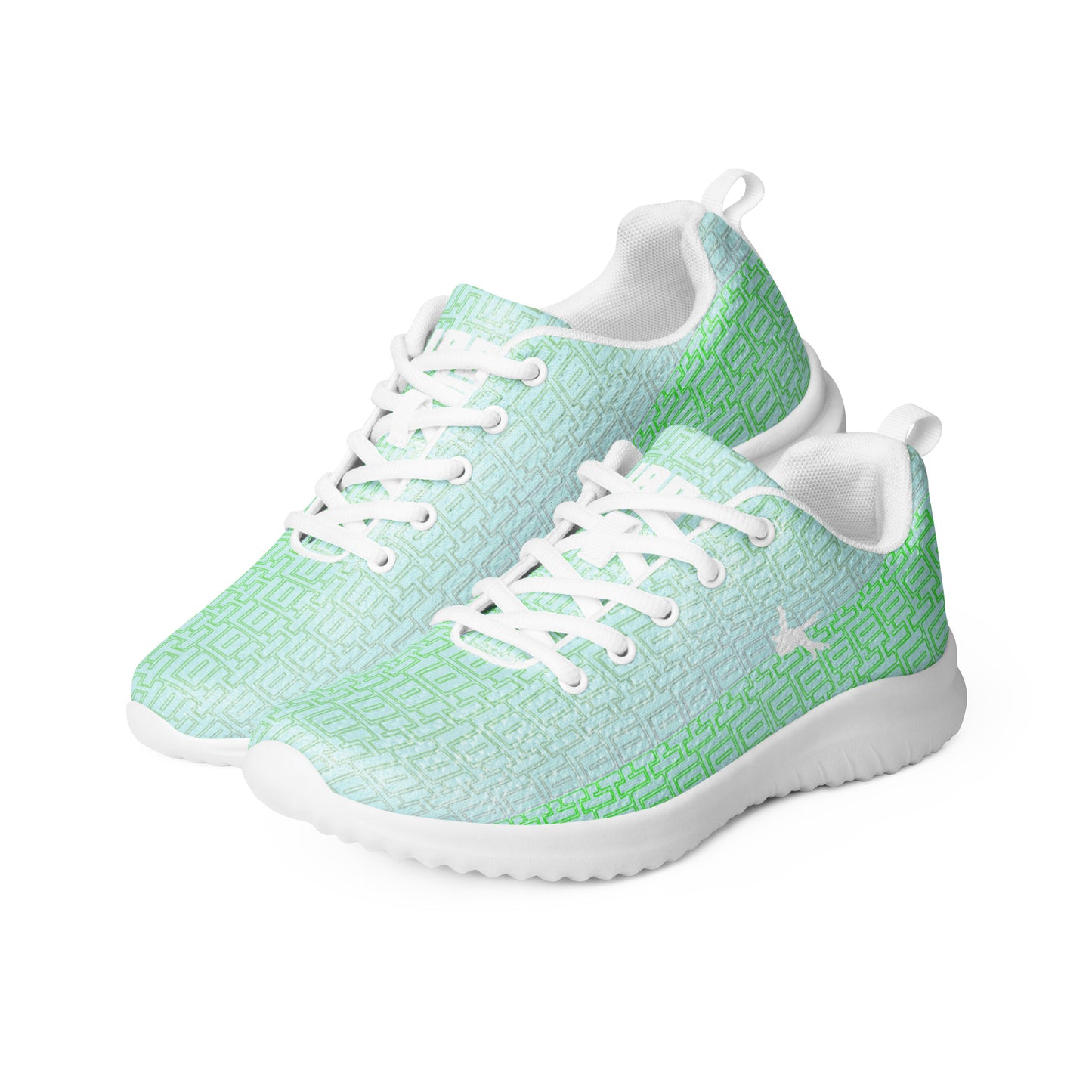 Women’s athletic shoes "Fresh Green JAD Pattern"