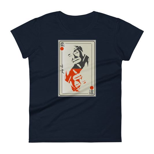 Women's t-shirt 'Jigoro Kano Cardplay' | JAD®