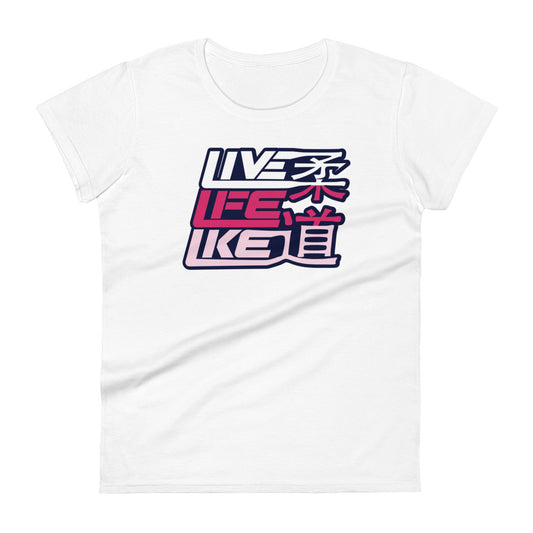 Women's t-shirt 'Live Life Like Judo Pink' | JAD®