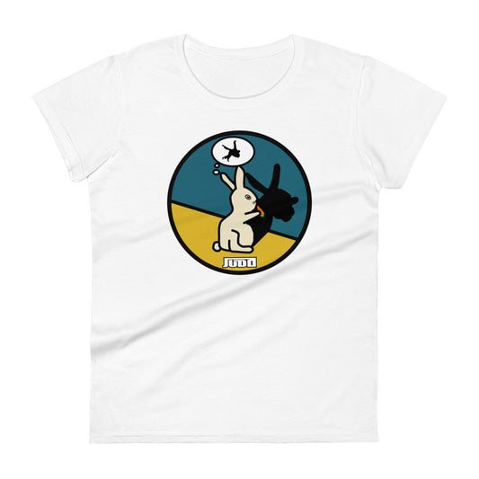 Women's t-shirt 'Funny Bunny Shadow' | JAD®