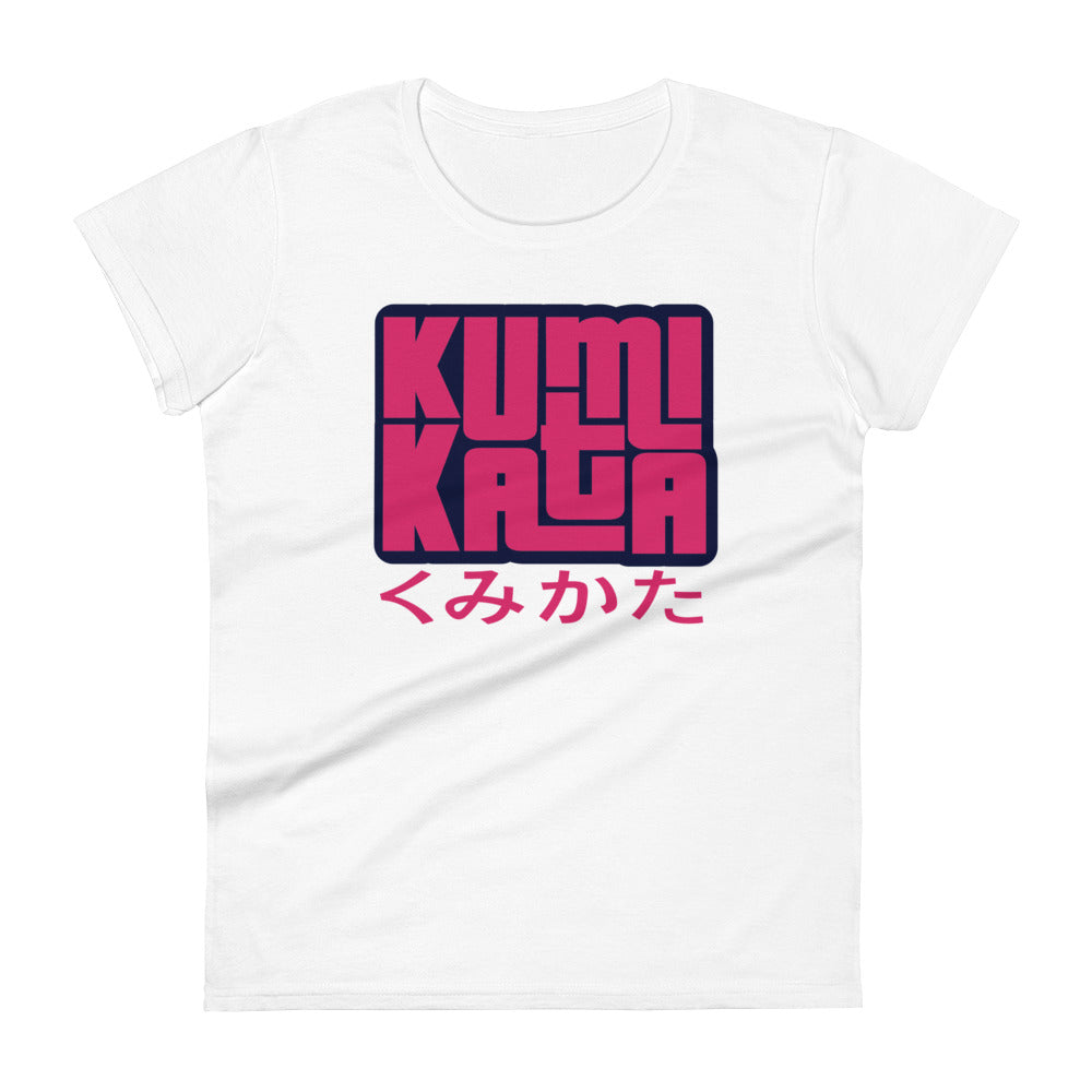 Women's t-shirt 'Kumi Kata Hiragana Pink' | JAD®