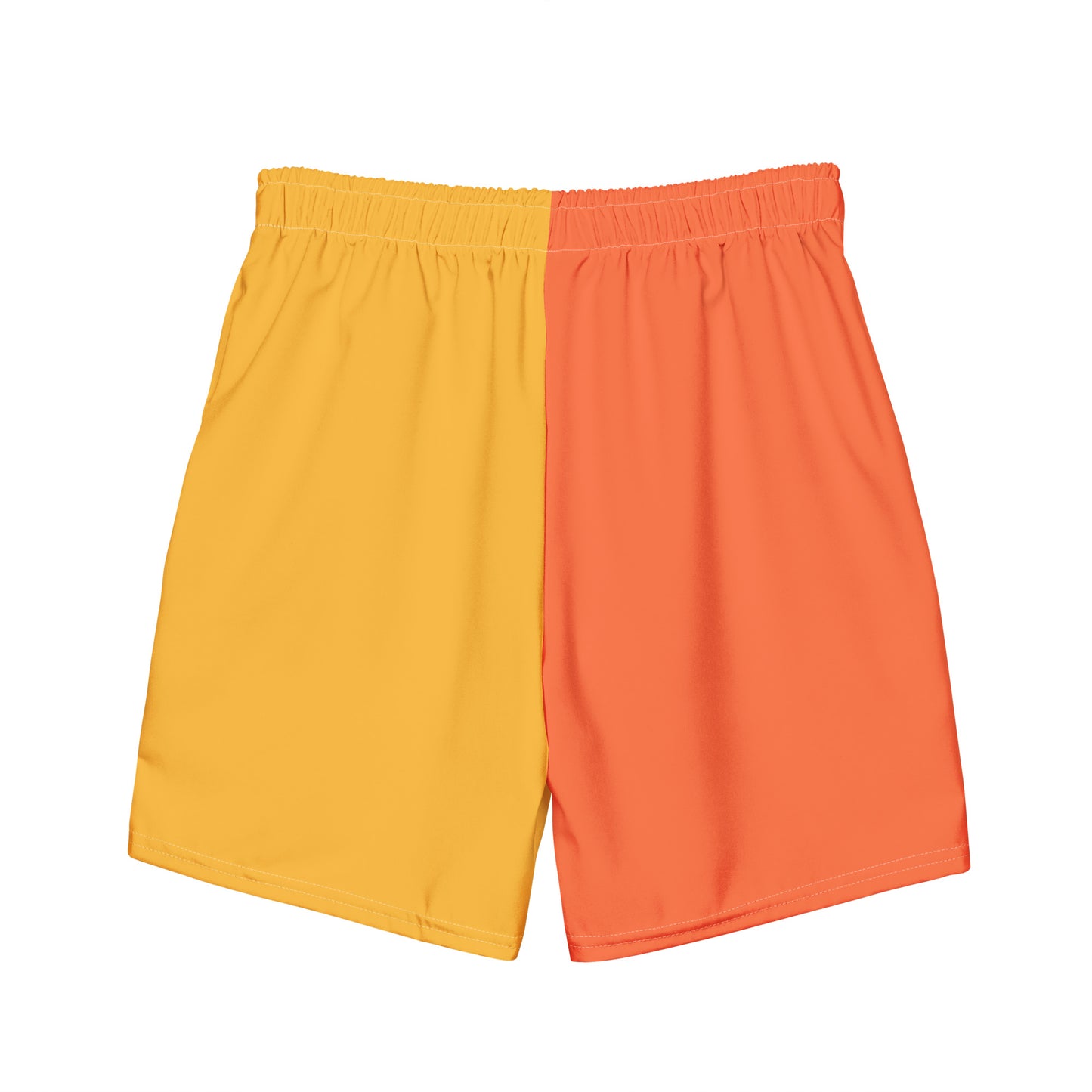 Men's Swim Trunks "JAD Pattern Orange & Yellow"