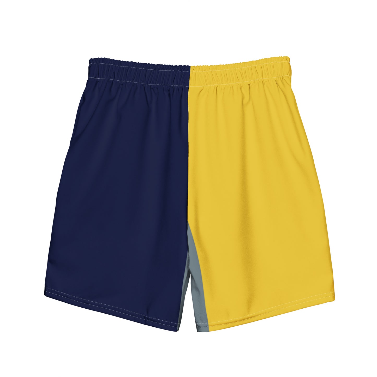 Men's Swim Trunks "JAD Pattern Blue meets Yellow"