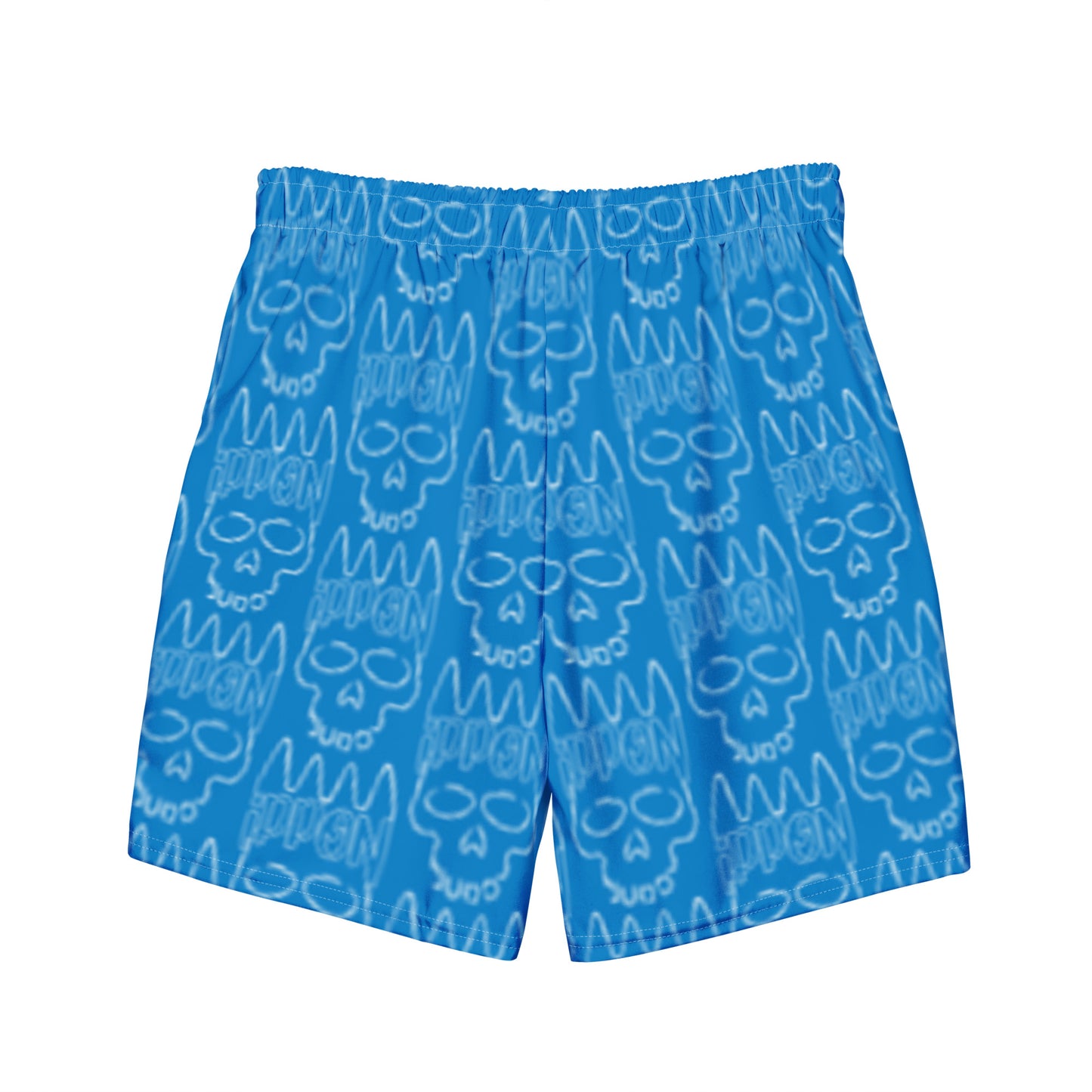 Men's Swim Trunks "Ippon Skull Blue"